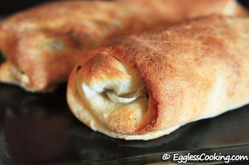 Spinach and Mushroom Pizza Pockets