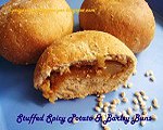 Priya's Potato Stuffed Vegan Barley Flour Buns