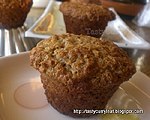 Sweatha's Jam Filled Barley Muffins