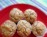 Divya's Fat Free Oatmeal Banana Muffins