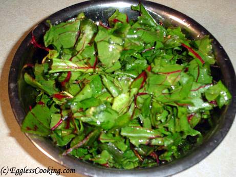 Beet Greens Chopped