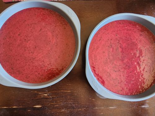 Divide The Batter Into Two Cake Pans