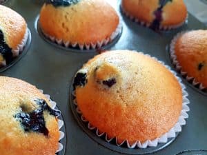 Enjoy Blueberry Muffins With your favorite coffee