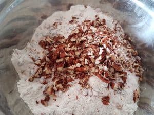Add The Chopped Pecans