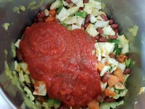 Stir In Pasta Sauce or Tomatoes