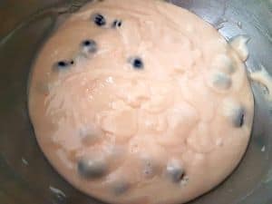 Muffin Batter Ready To Be Baked