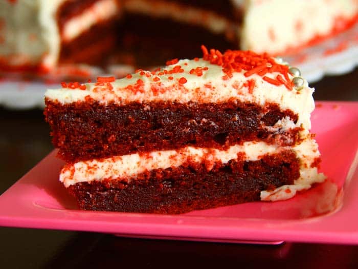 JJ Bakers eggless Red Velvet Cake 1kg, Cakes from JJ Bakers