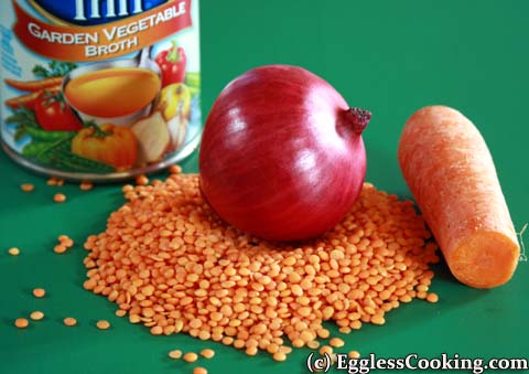 red lentil soup ingredients