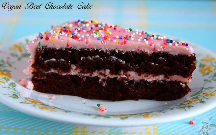 Moist Eggless Chocolate Beetroot Cake - Spices N Flavors