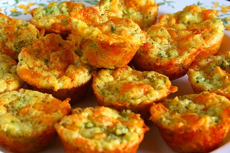 Broccoli Cheddar Muffins