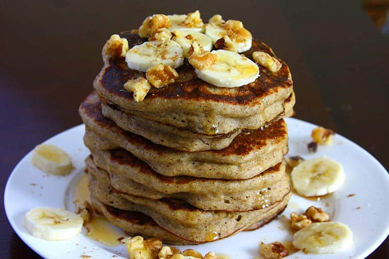 gluten-free banana pancakes