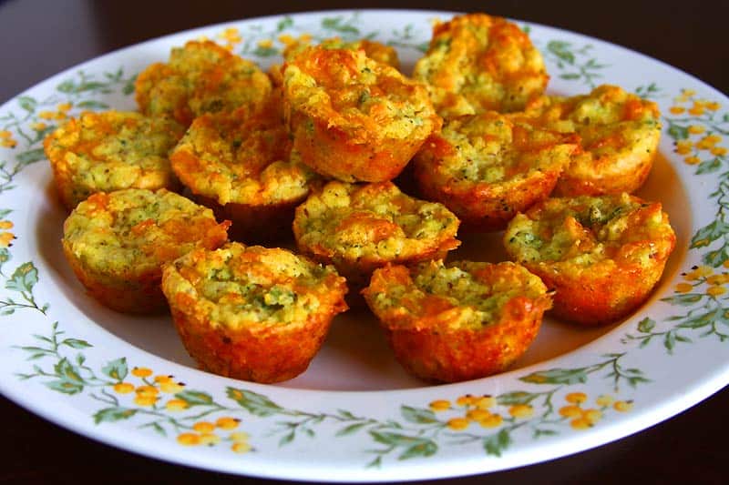 Gluten-free Broccoli Cheddar Muffins