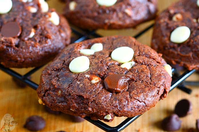 Double Chocolate Chip Cookies