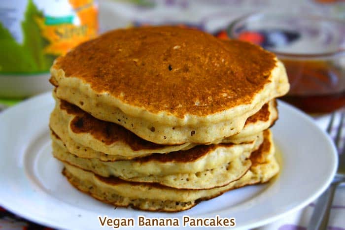 Vegan Banana Pancakes