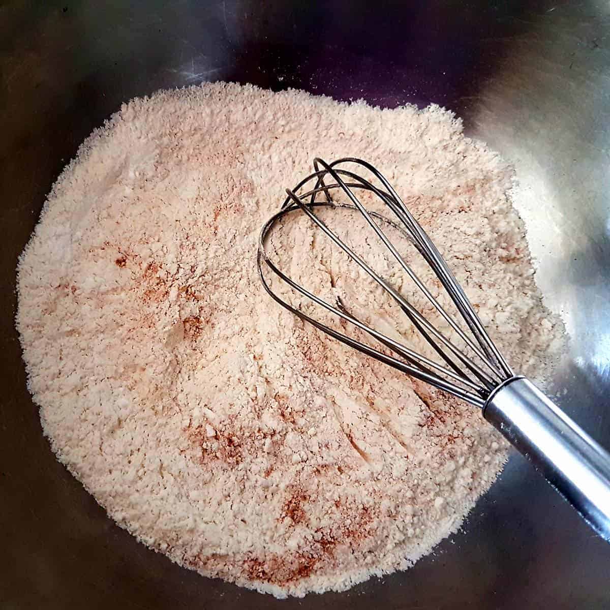 Mix dry ingredients