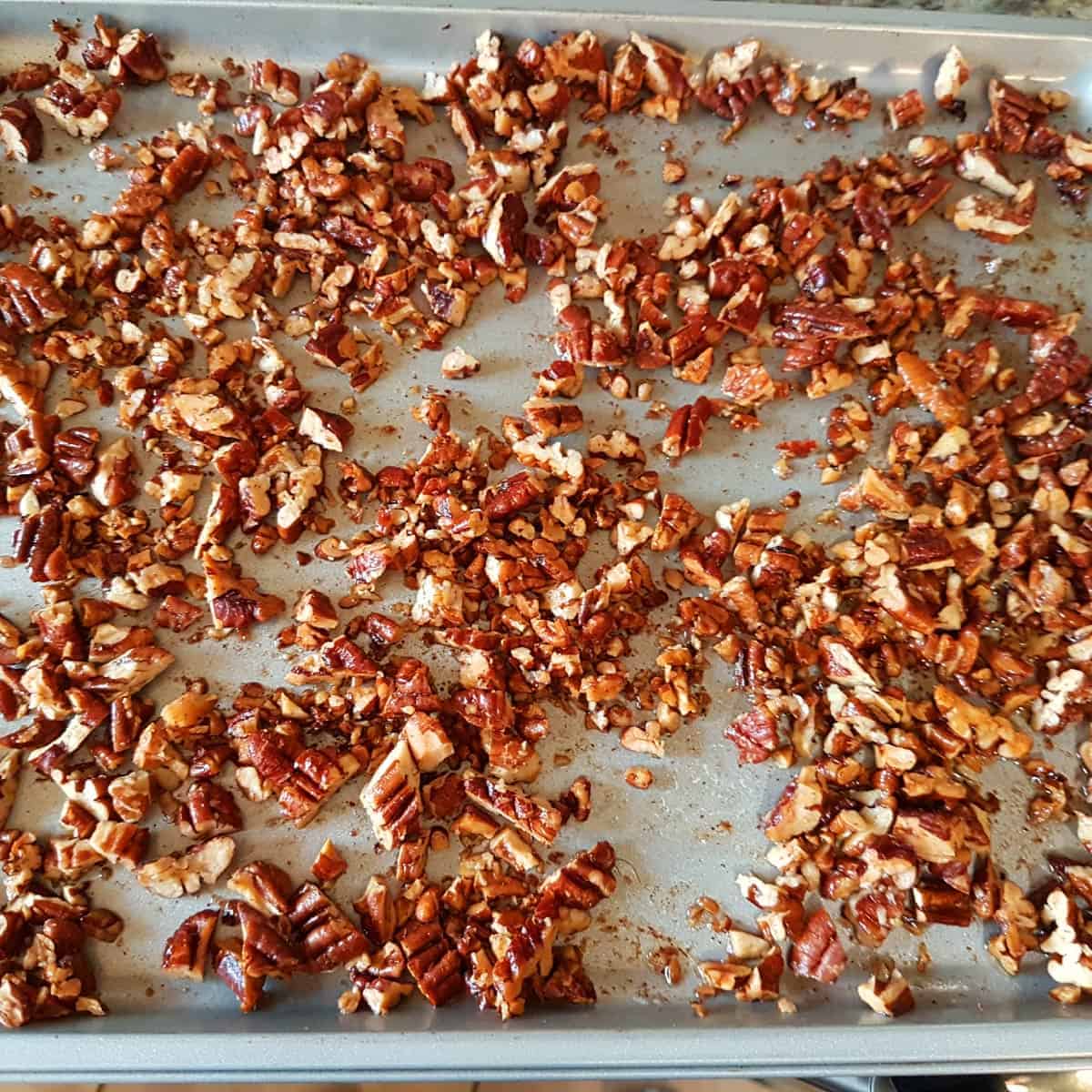 Toast pecans