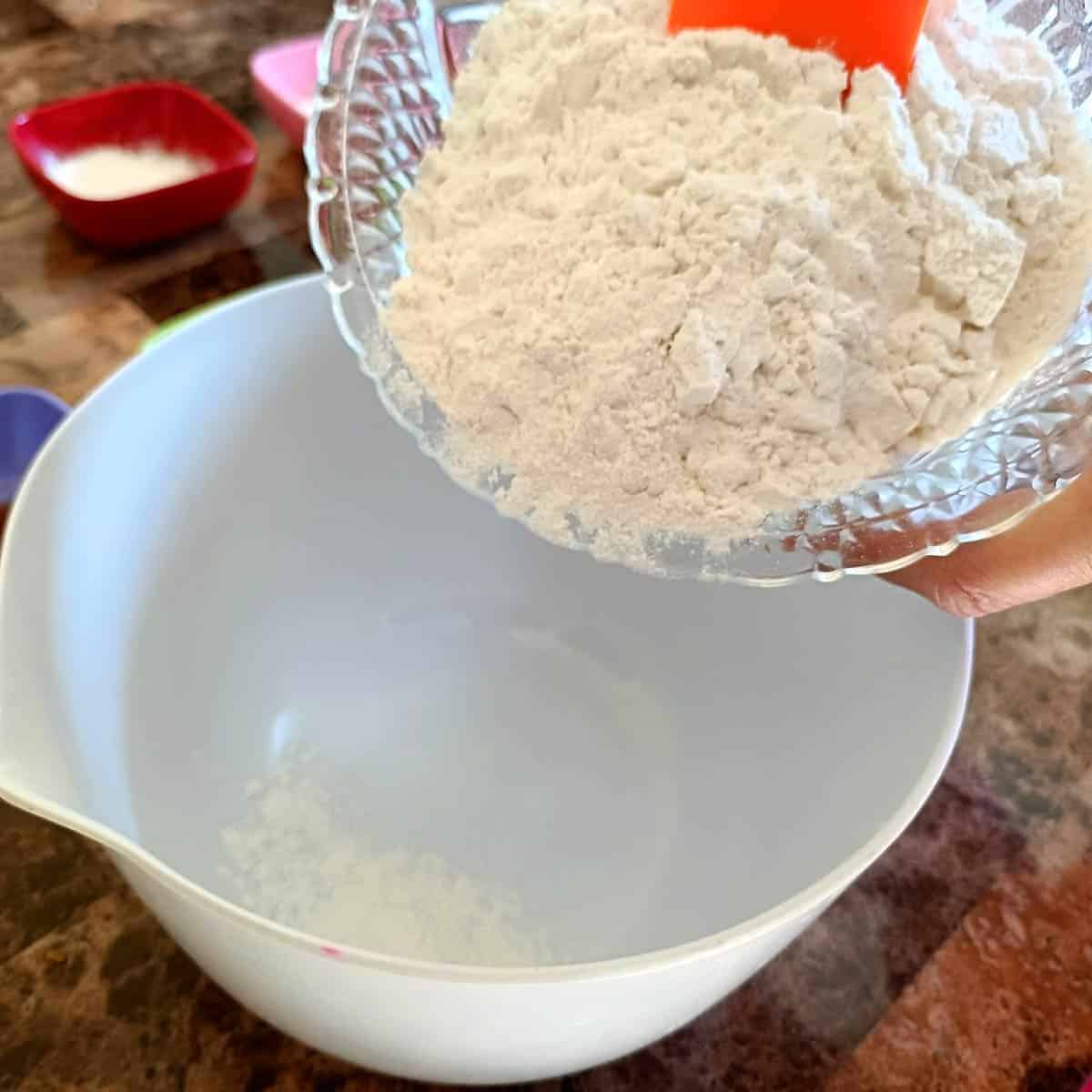 Add all-purpose flour