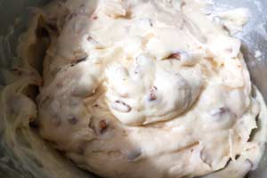 11. Butter pecan cake batter ready!