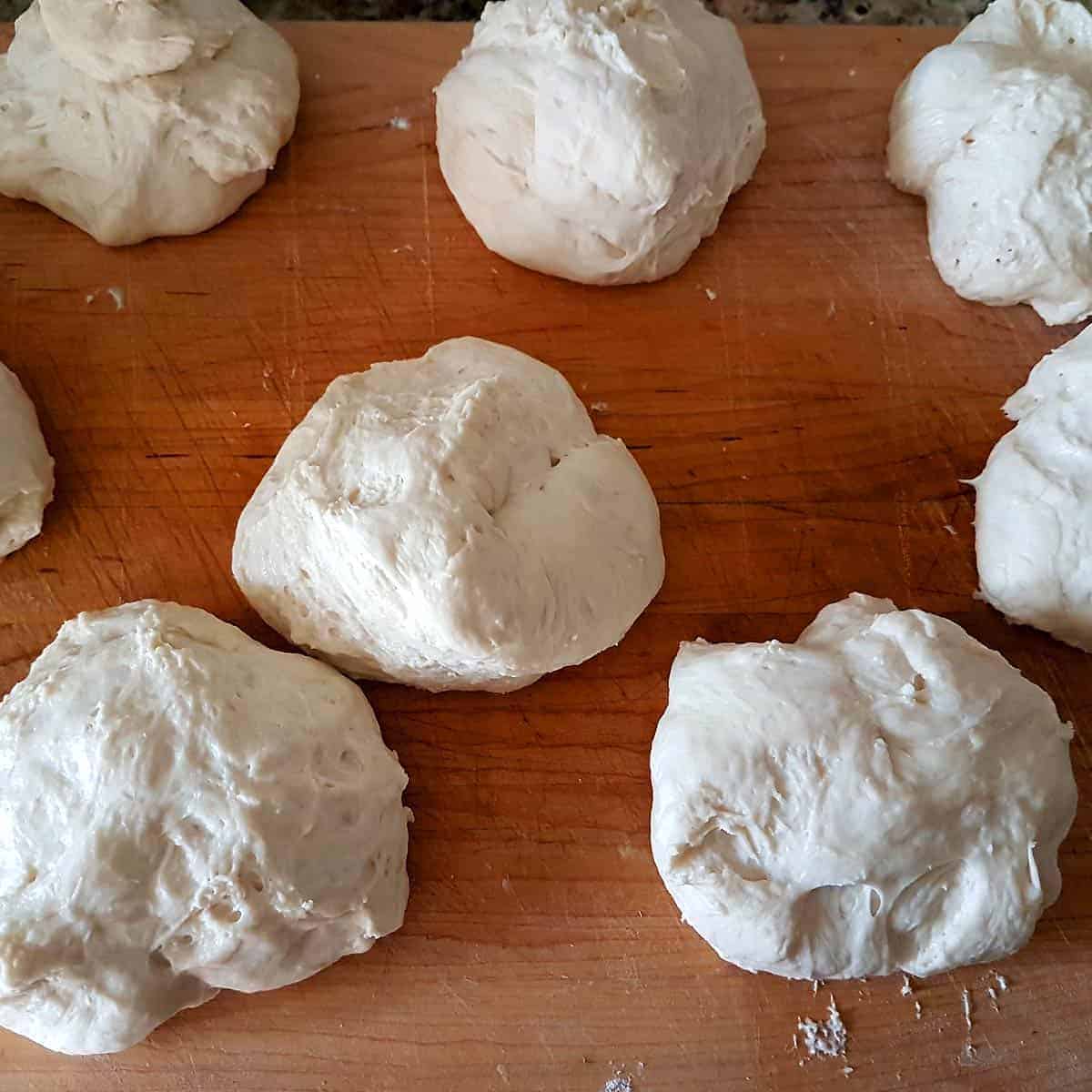 Make into small dough balls