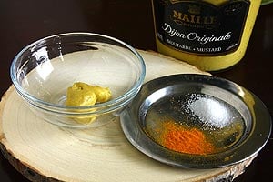 Dijon Mustard Sugar Salt