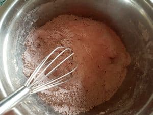 Stir dry ingredients