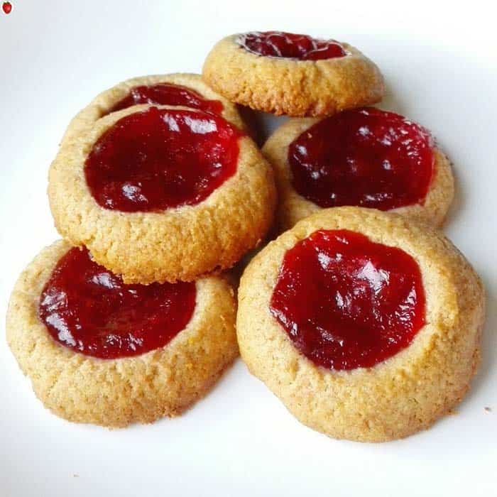 Jam Thumbprint Cookies