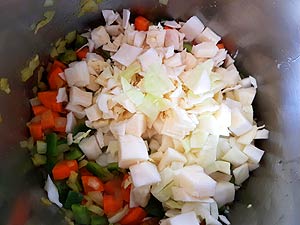 Add Chopped Cabbage