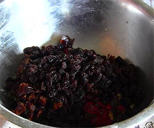 Add Chopped Dates And Raisins