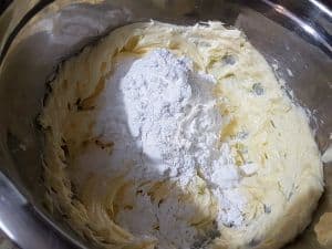 Add The Sifted Icing Sugar To Butter