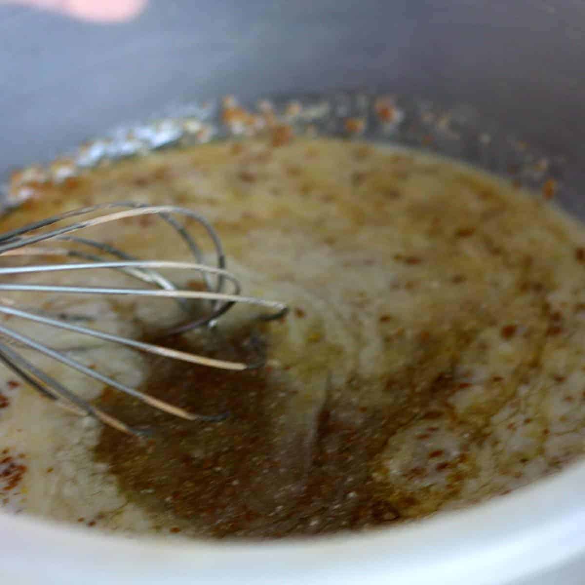 Whisk wet ingredients