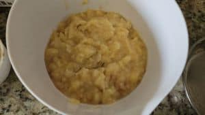 Add The Mashed Banana In A Small Bowl