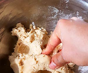 Knead The Dough For Few Minutes