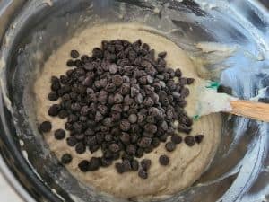 Stir In Chocolate Chips To The Batter