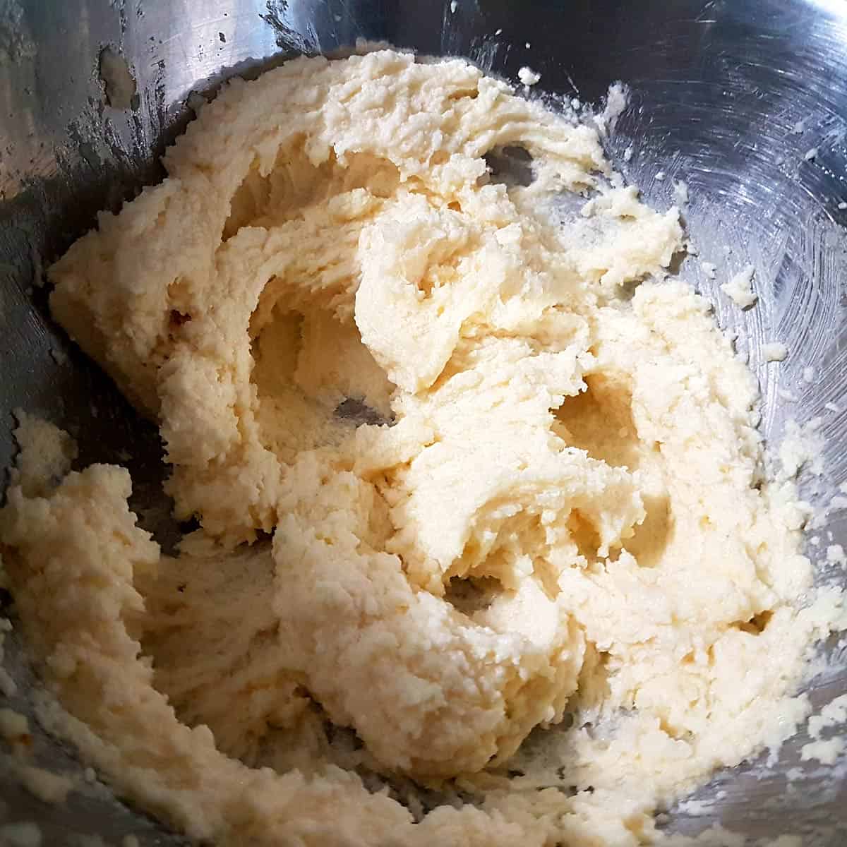 Creamed mixture