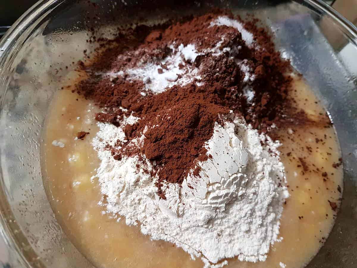 Stir in dry ingredients