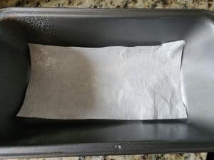 Line Pan With Parchment Paper