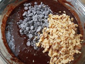 Stir In Chocolate Chips And Walnuts