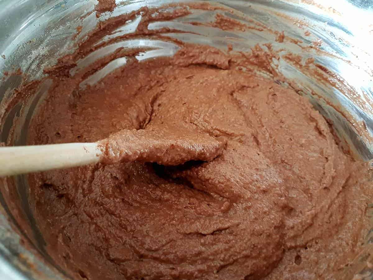 Applesauce brownie batter