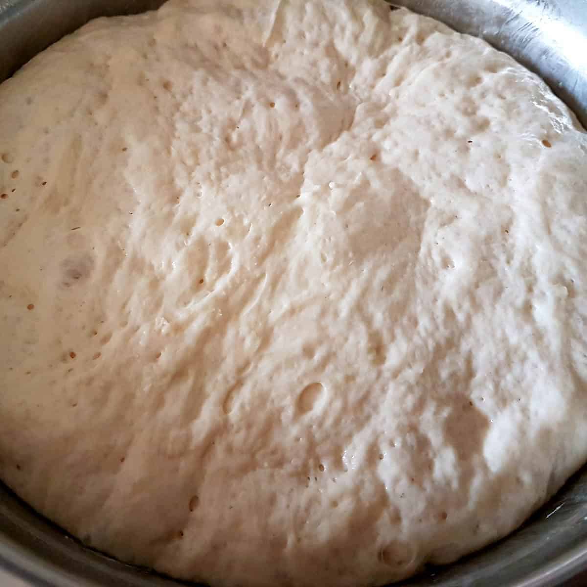 After an hour dough