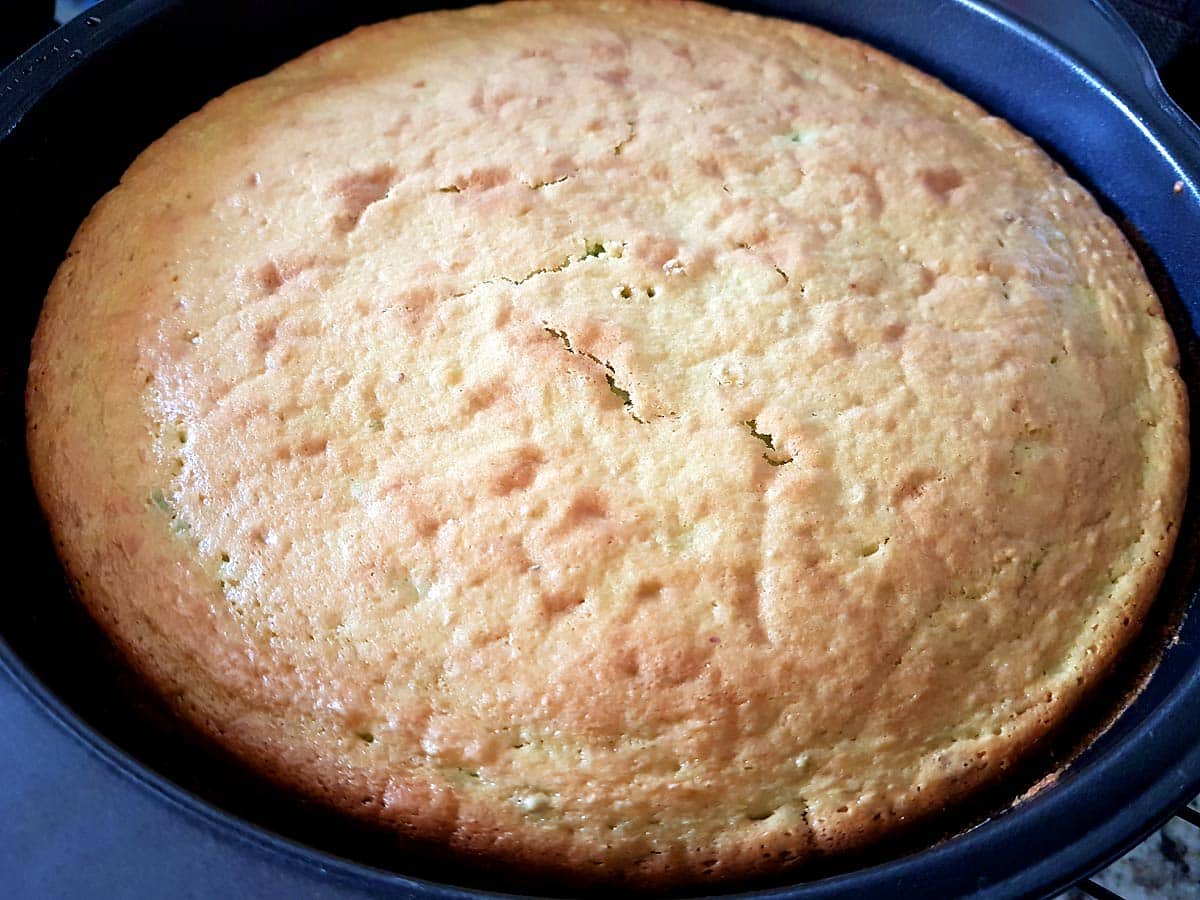 Baked Cake Ready