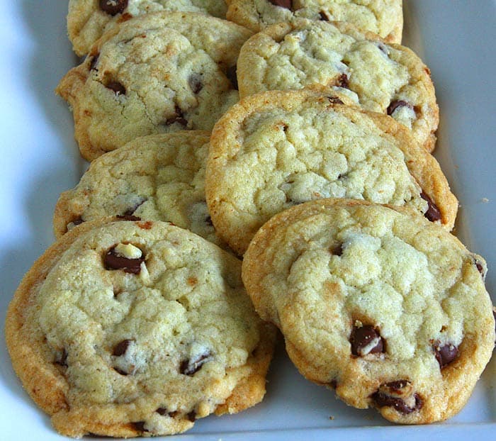 Faba Chocolate Chip Cookies