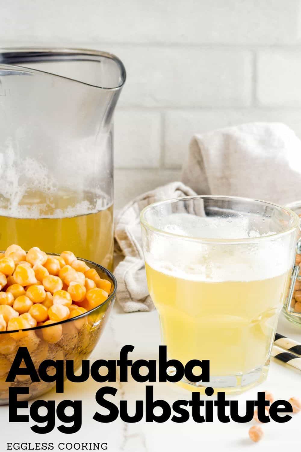 Aquafaba Egg Substitute