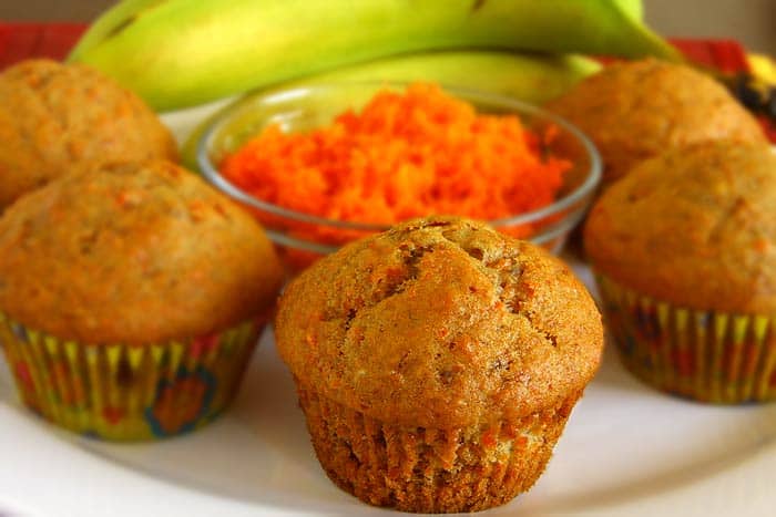 Banana Carrot Muffins