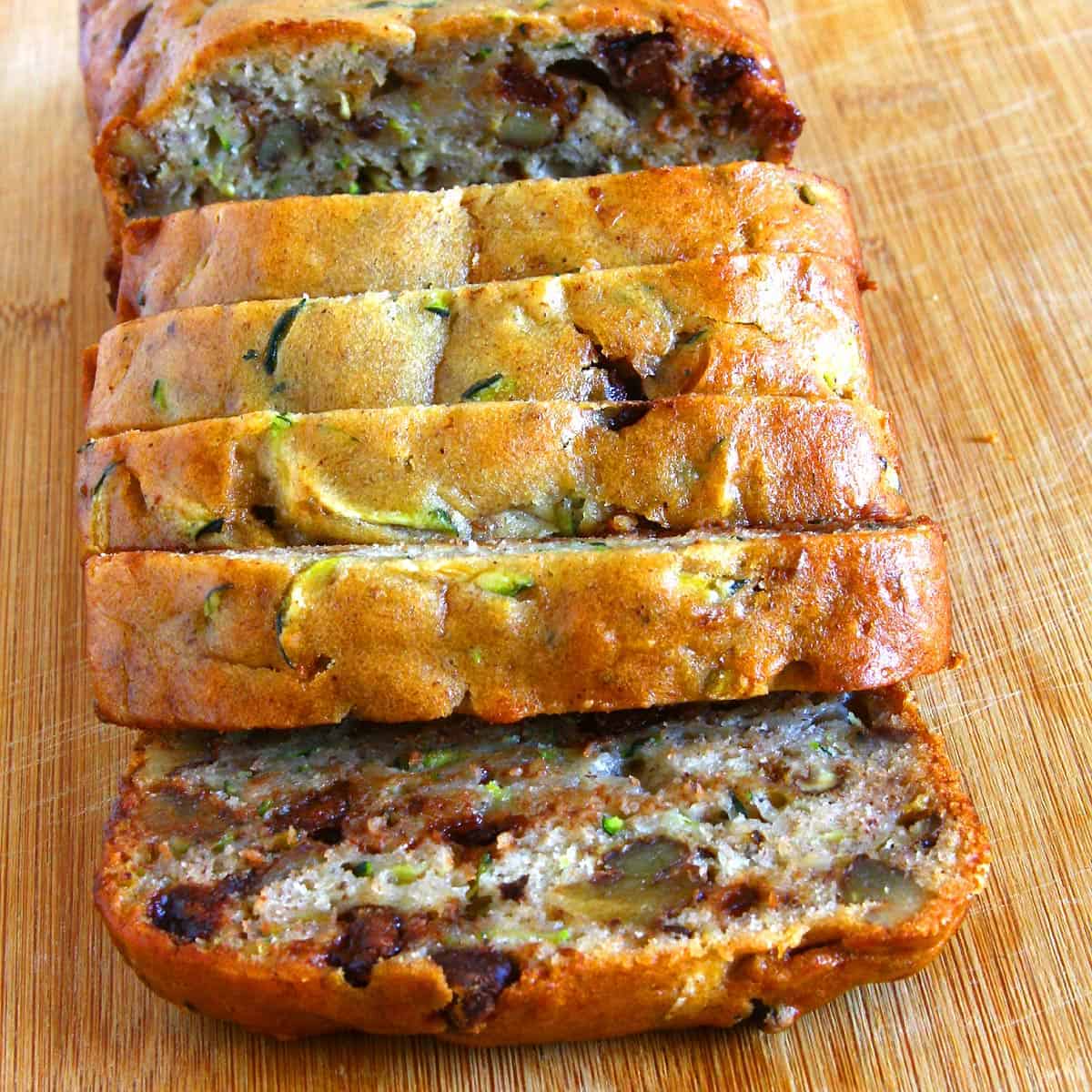 Banana Chocolate Chip Zucchini Bread