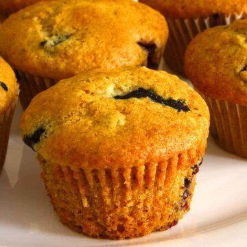 Blueberry Cream Muffins