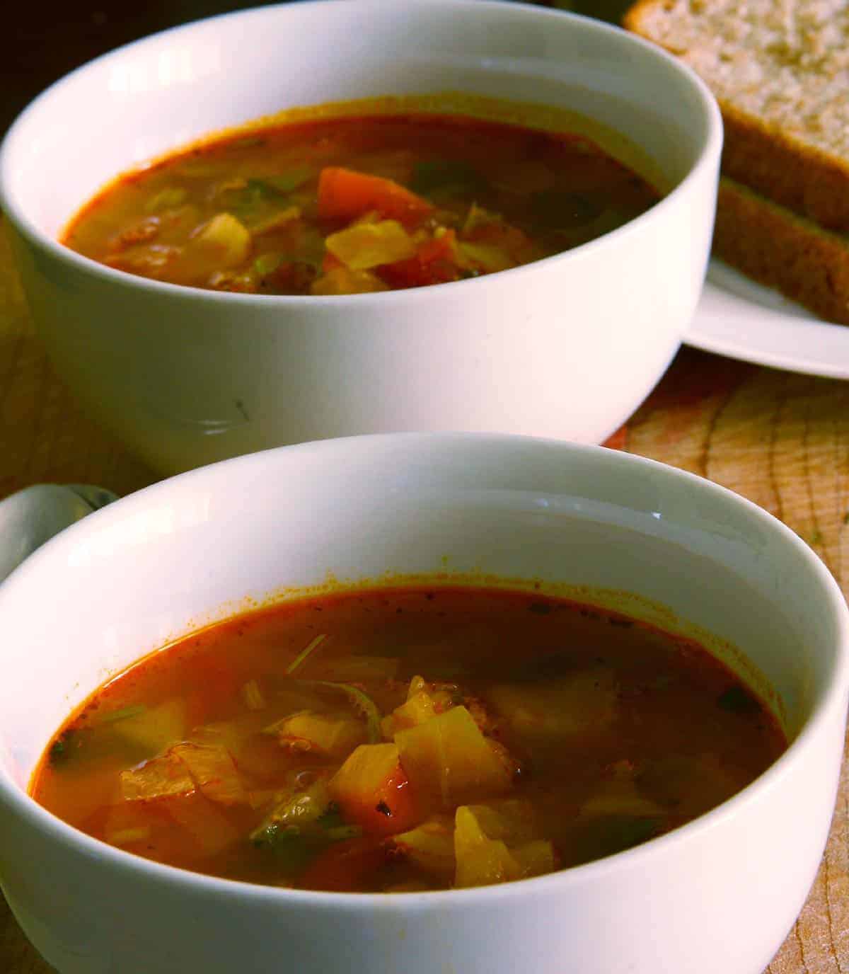 Cabbage Vegetable Soup Recipe