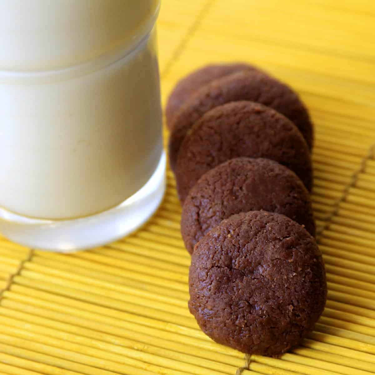 Chocolate Shortbread Cookies