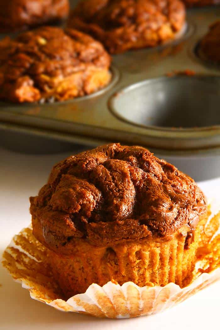 Banana Nutella Muffins