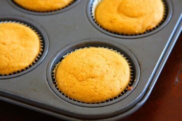 Freshly baked Pumpkin Cupcakes