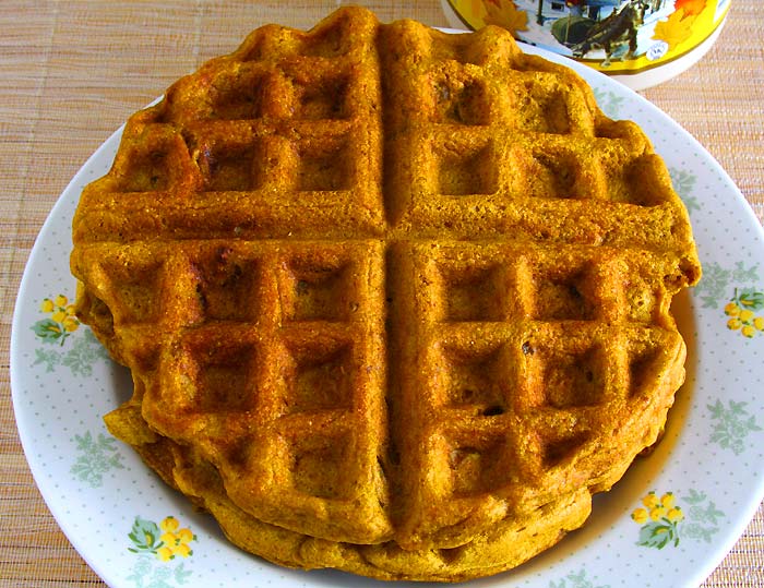 Gluten-Free Sweet Potato Waffles